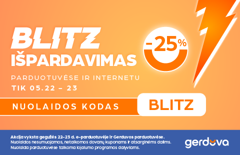 BLITZ – pavasarinis išpardavimas!