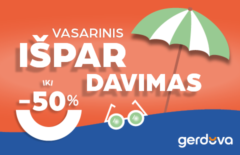 Vasarinis išpardavimas!