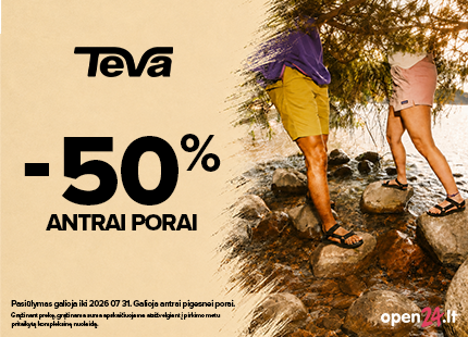 TEVA -50% antrai pigesnei porai.