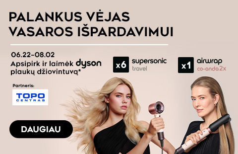 PALANKUS VĖJAS VASAROS IŠPARDAVIMUI!