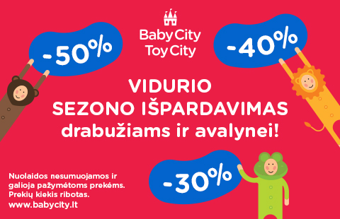 Vidurio sezono išpardavimas prasideda!