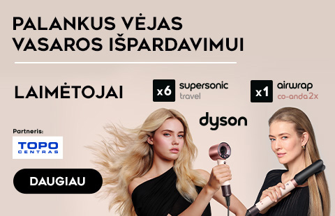 PALANKUS VĖJAS VASAROS IŠPARDAVIMUI! LAIMĖTOJAI