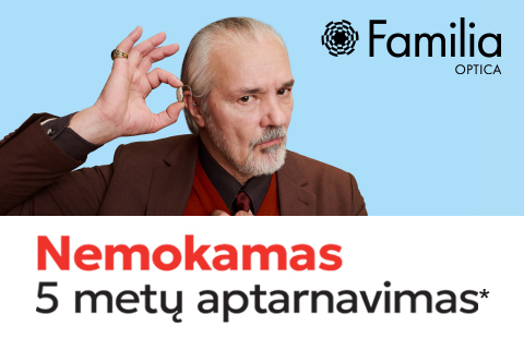 Nemokamas 5 metų aptarnavimas