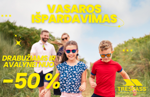 VASAROS IŠPARDAVIMAS!