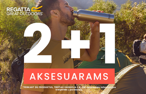 2+1 aksesuarams Regatta parduotuvėse!