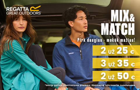 MIX&MATCH – Pirk daugiau, mokėk mažiau!!