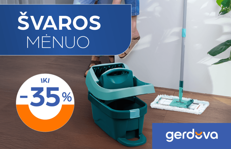 ŠVAROS MĖNUO iki -35%