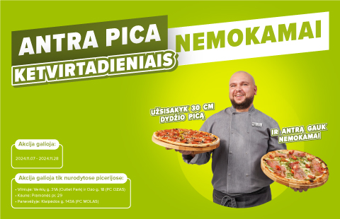 Antra pica NEMOKAMAI!