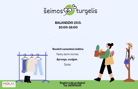 NEBENAUDOJI? PARDUOK!