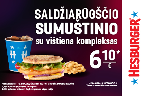 Saldžiarūgščio sumuštinio su vištiena kompleksas 6.10 Eur.*