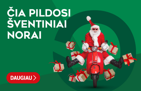 ČIA PILDOSI ŠVENTINIAI NORAI!