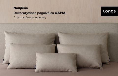 dekoratyvinės pagalvėlės GAMA