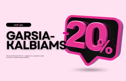 Case4you parduotuvėje -20% garsiakalbiams! 🔊