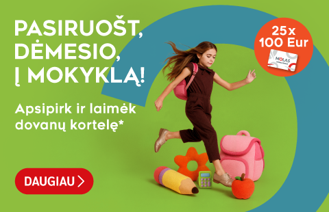 PASIRUOŠT, DĖMESIO, Į MOKYKLĄ!