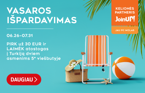 VASAROS IŠPARDAVIMAS!