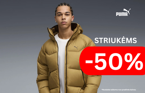 Nuolaidos STRIUKĖMS!