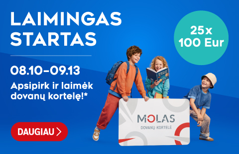 LAIMINGAS STARTAS!
