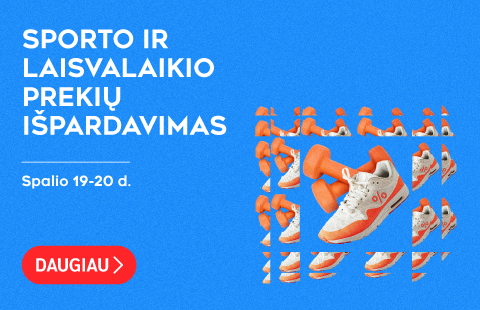 Sporto ir laisvalaikio prekių išpardavimas!